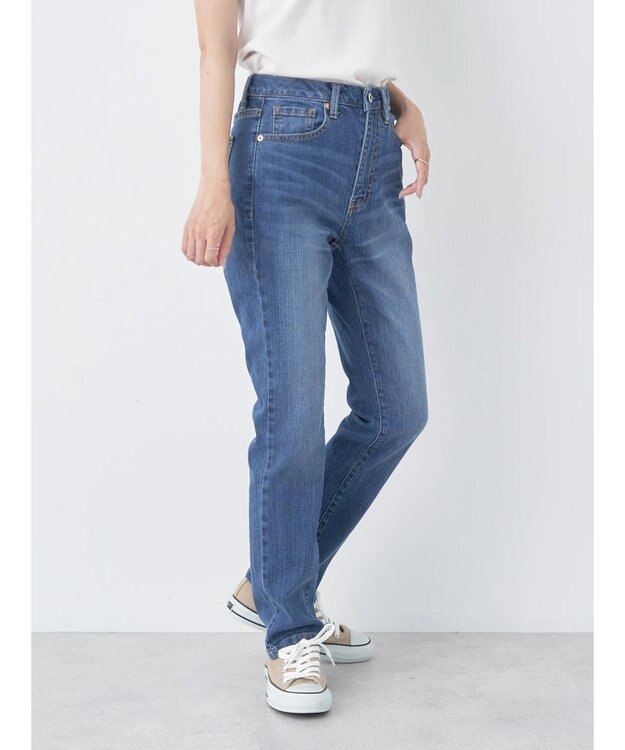 earth music&ecology スリムスキニーパンツ Indigo