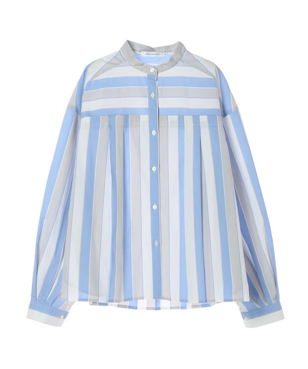 AMERICAN HOLIC イージーケア切替タックワイドシャツ Multi