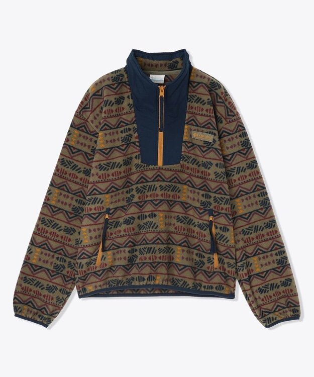 Columbia Columbia/ ウィメンズセコイアグローブプリントハーフジップ /コロンビア Stone Green Horizons