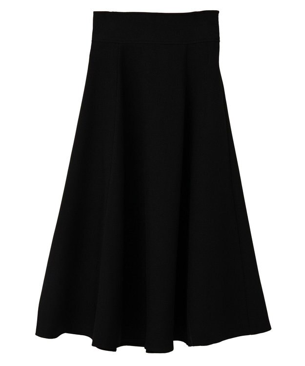 earth music&ecology バックレースアップスカート Black