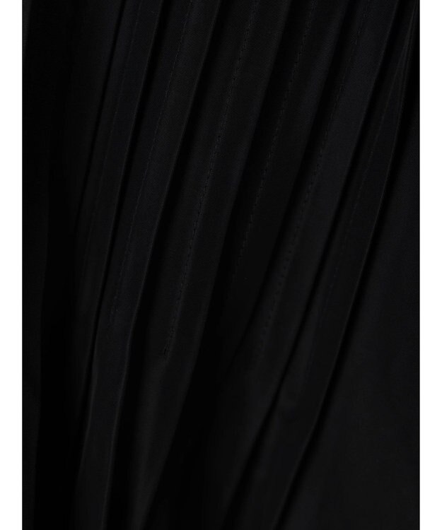 Green Parks ■ＥＳＣＡＲ　ピンタックミリタリーロングコート Black