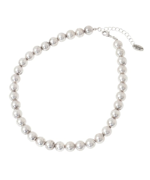 AMERICAN HOLIC メタルボールショートネックレス Silver