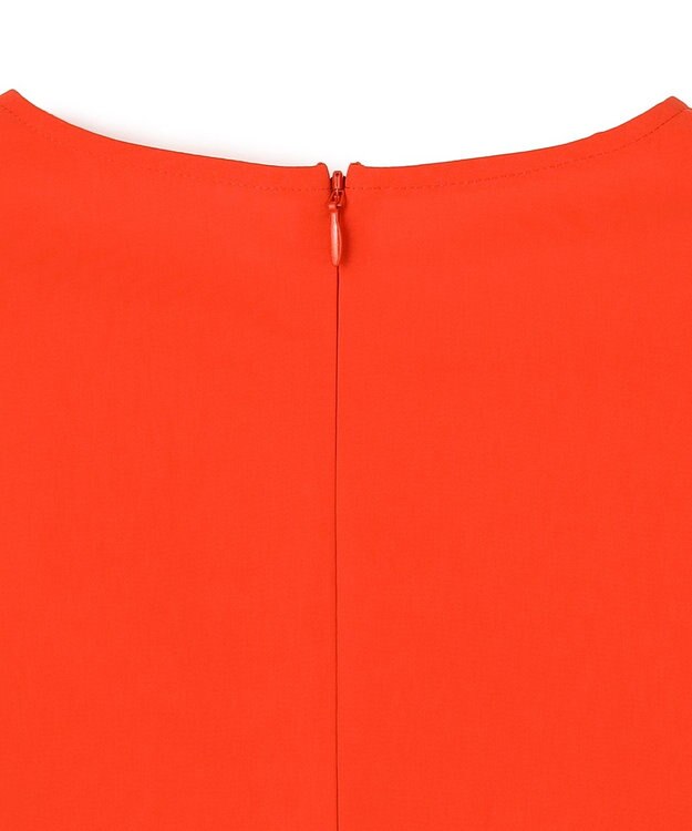 BEIGE， YANN / Vネックタックブラウス Red