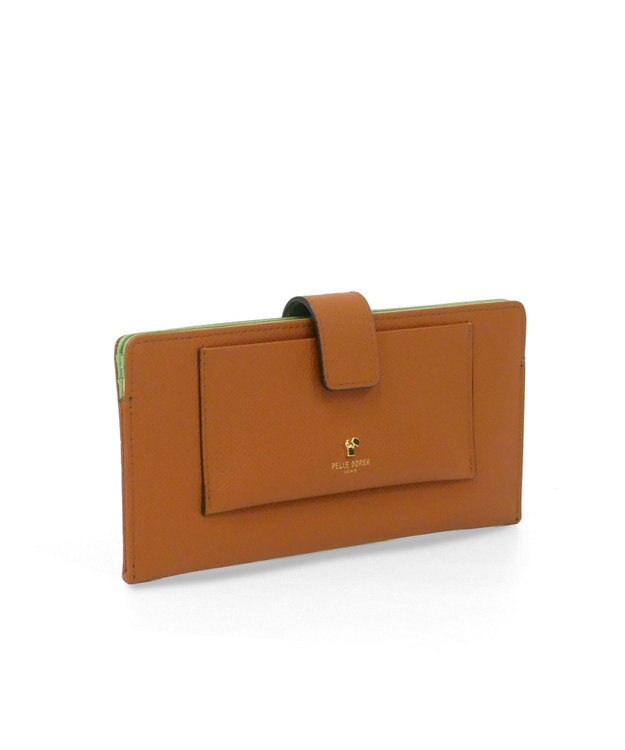 PELLE BORSA スリムウォレット French Calf Goods 3303 キャメル
