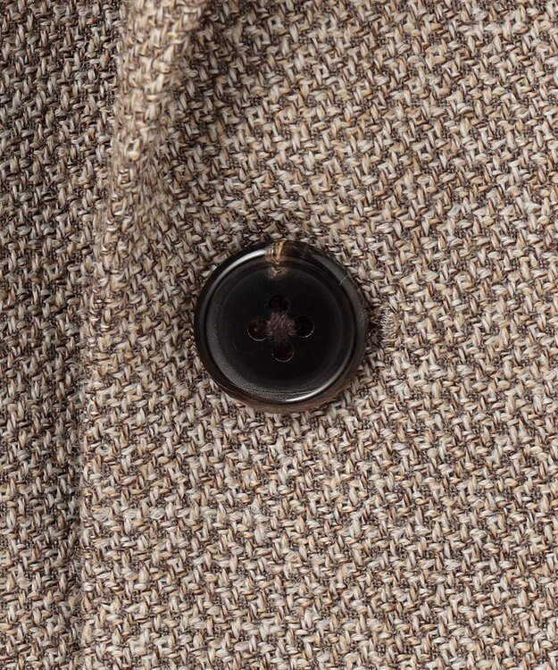 J.PRESS MEN 【NEWSTAGE】シルキーソフトツイード ジャケット/総裏 ベージュ系