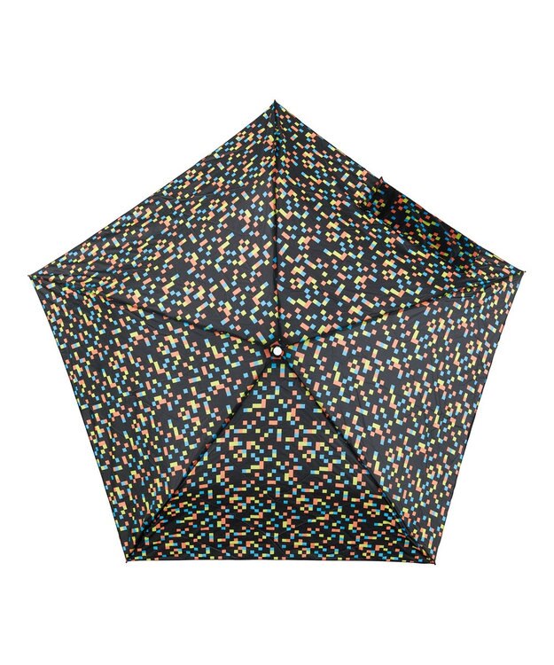 MOONBAT 【超コンパクト/晴雨兼用】Miracle Tech(ミラクルテック) 折りたたみ傘 コンパクト モザイク ブラック