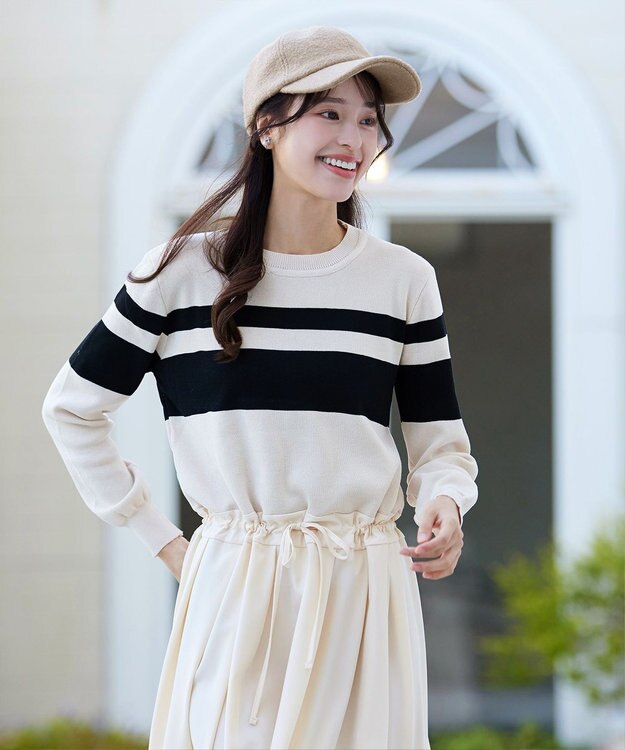 Tiaclasse も​こも​こブークレキャップ アイボリー