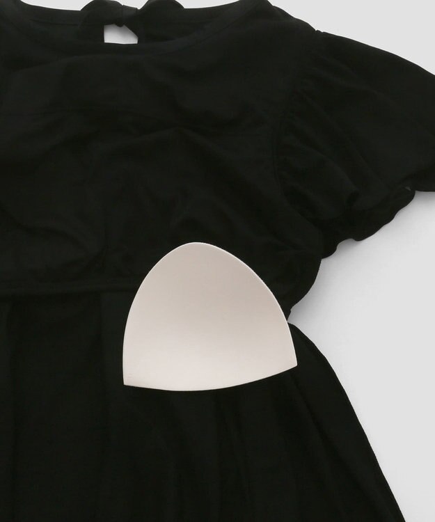 San-ai Resort（三愛水着楽園） 【VERYコラボ商品】　カップ付きトップス単品　M　【Reir（レイール）】 ブラック