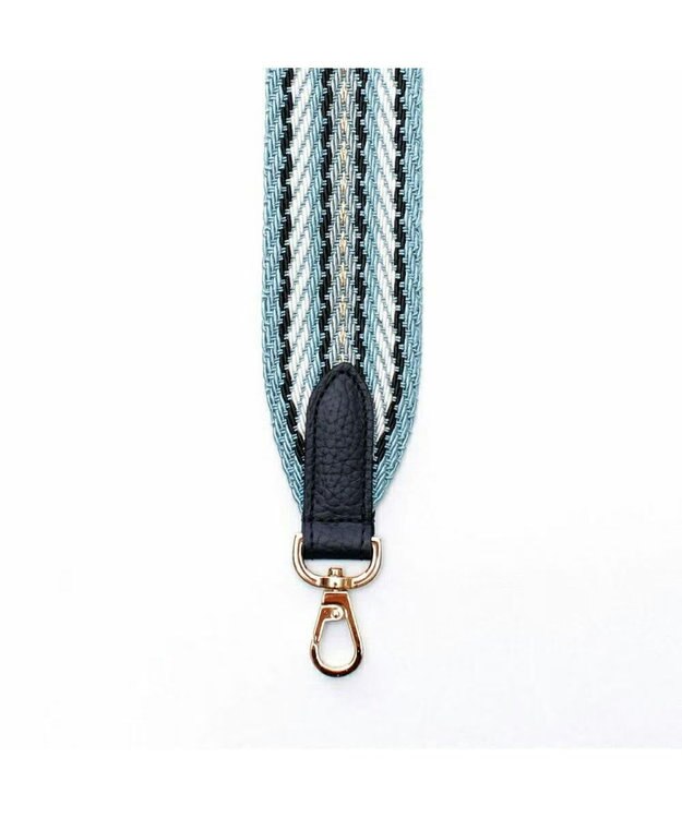 A.D.M.J. 【別売り】イタリアンテープショルダーストラップ(レギュラー/107cm) SKY/KON