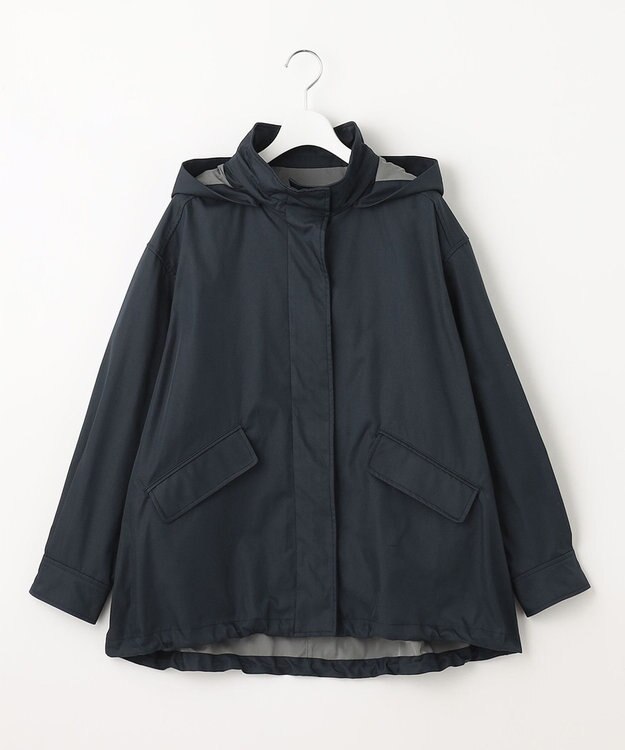 自由区 【XSサイズ～/2WAY/撥水加工】リバーメモリー マウンテンパーカー ネイビー系