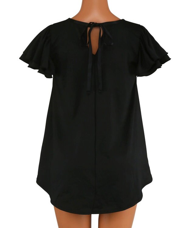 San-ai Resort（三愛水着楽園） 【VERYコラボ商品】　カップ付きトップス単品　M　【Reir（レイール）】 ブラック