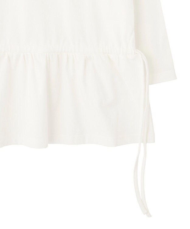 earth music&ecology 【予約】リラックマ×earth ブラウジングロンT オフホワイト