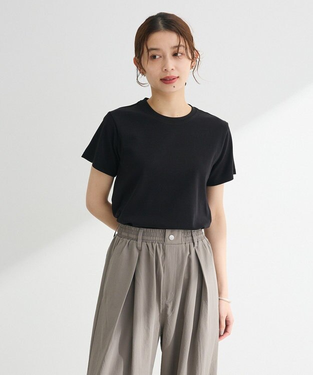 Green Parks フライスコンパクトＴシャツ Black