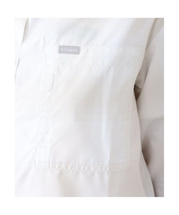 Columbia Columbia/ ウィメンズシルバーリッジユーティリティパターンロングスリーブシャツ /コロンビア White Large Blur Check