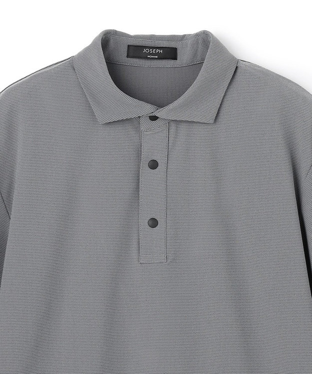 JOSEPH HOMME 【新色追加】【抜群の通気性/360度ストレッチ】エアトールストレッチ ポロシャツ ＜新色＞ライトグレー系