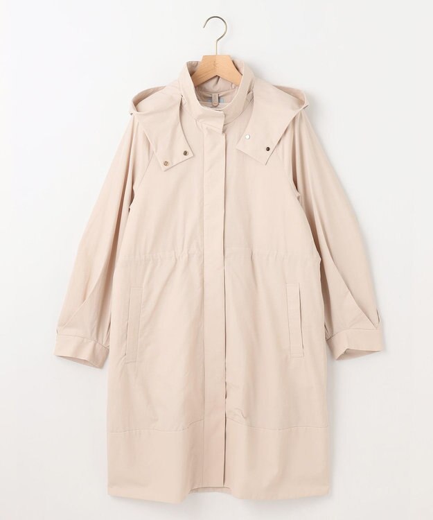 組曲 【WEB限定】中綿ライナー付き モッズコート アイボリー系