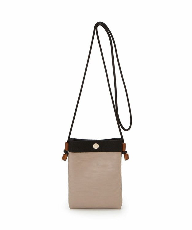 TOPKAPI 【Breath TOPKAPI】RIPPLE リプル スリム サコッシュ スマホショルダー トープ