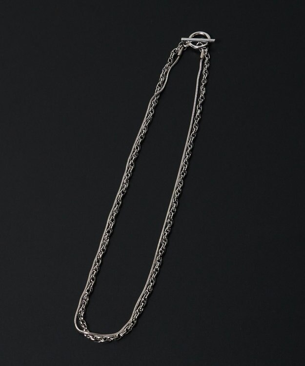 WEGO M2連チェーンネックレス 柄3