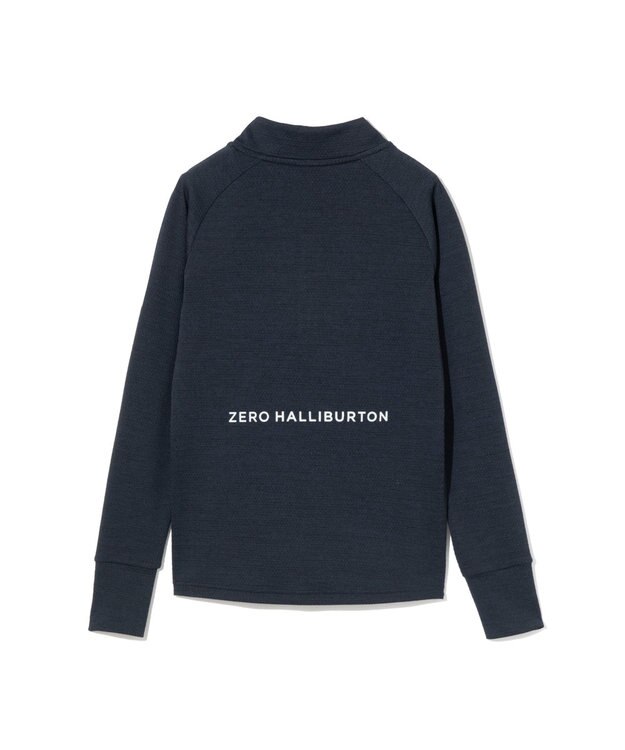ZERO HALLIBURTON ハーフジップミドルレイヤープルオーバー ZHG-W6S2a 85215 ネイビー