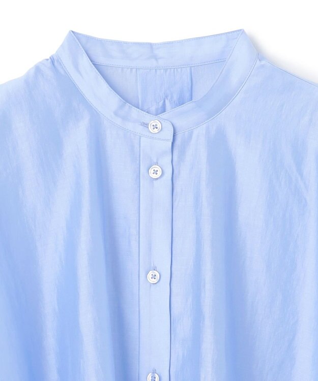 UNFILO シアー ヨークシャツ サックス