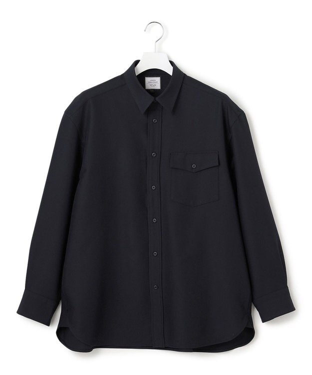 J.PRESS YORK STREET 【UNISEX】2WAY 羽織シャツ ネイビー系