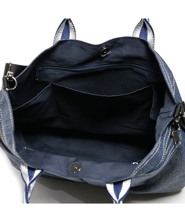 Regalo Felice 【A4サイズが入る / 色落ちしないデニム調生地】ヘルメットバッグ / REGALO DNV(ダークネイビー)