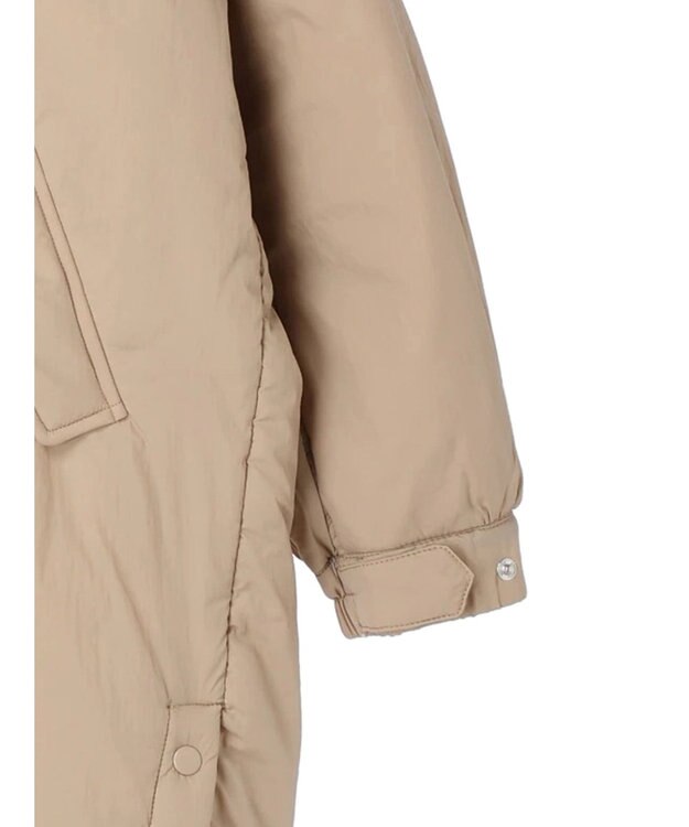 earth music&ecology ２ｗａｙ中綿モッズコート Beige