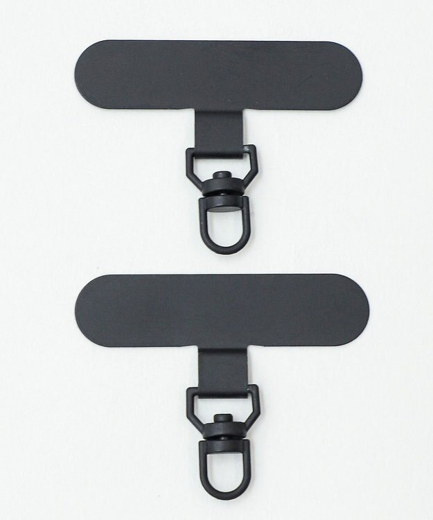 WEGO ステンレススマホストラップシート ブラック