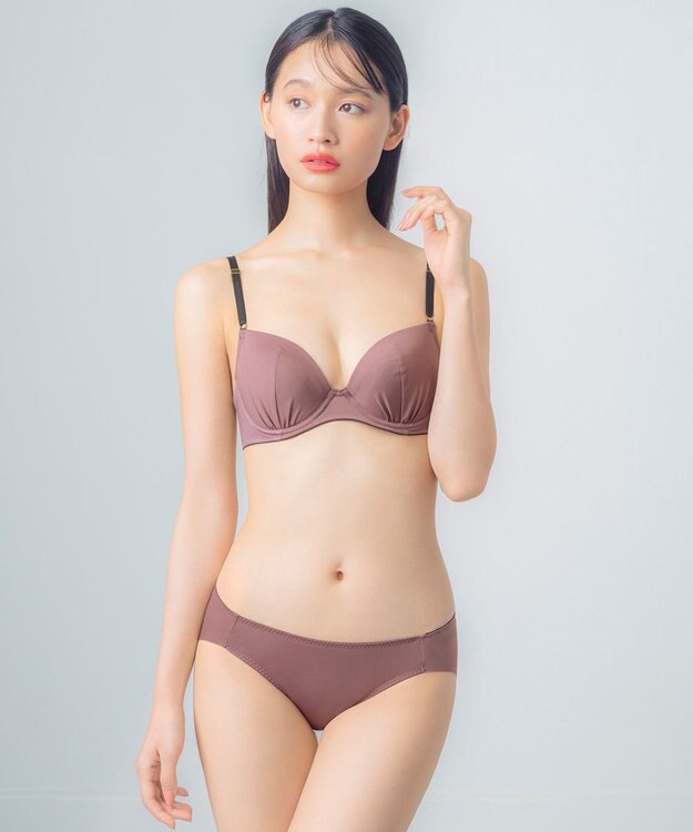 Wing 【ナチュラルアップブラ】 ふっくら自然なバストをメイク AA~Fカップ展開 KB3001 ウイング／ワコール エンジ