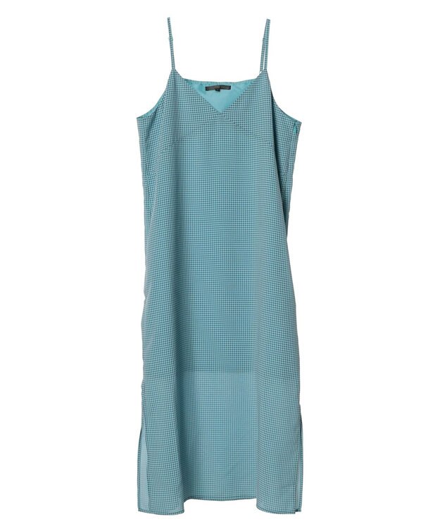 Green Parks ・ＳＵＧＡＲ　ＳＰＯＯＮ　サッカーギンガムキャミワンピ Green