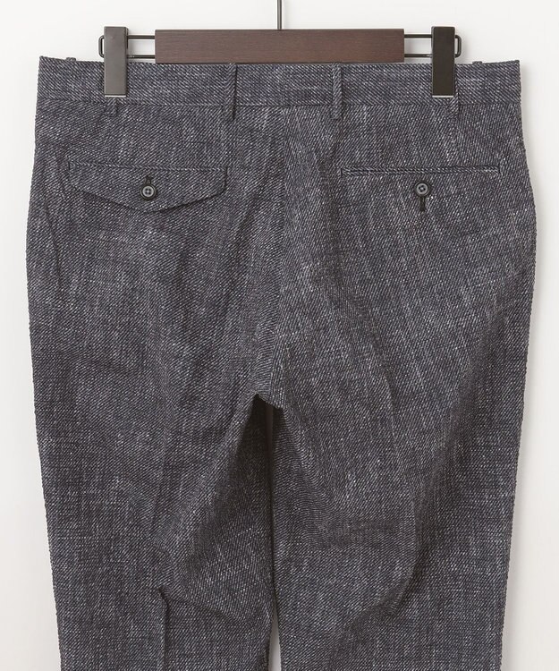 JOSEPH ABBOUD 【ウエストも伸びる！ストレッチ・洗える・軽量・防しわ・速乾・エコ撥水】ライトウェーブ パンツ グレー系1