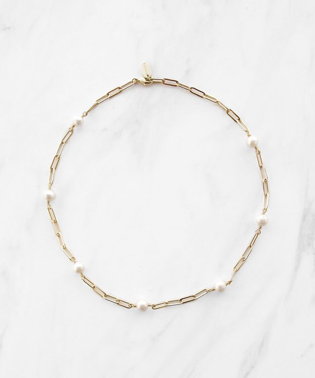TOCCA SPRINKLE PEARL NECKLACE 淡水パールネックレス ゴールド系