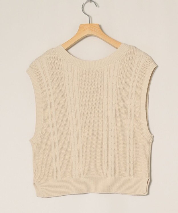 ONWARD Reuse Park 【any SiS】ベスト秋冬 ベージュ