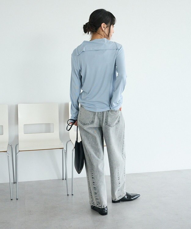 CRAFT STANDARD BOUTIQUE カーブデニムパンツ Light Gray