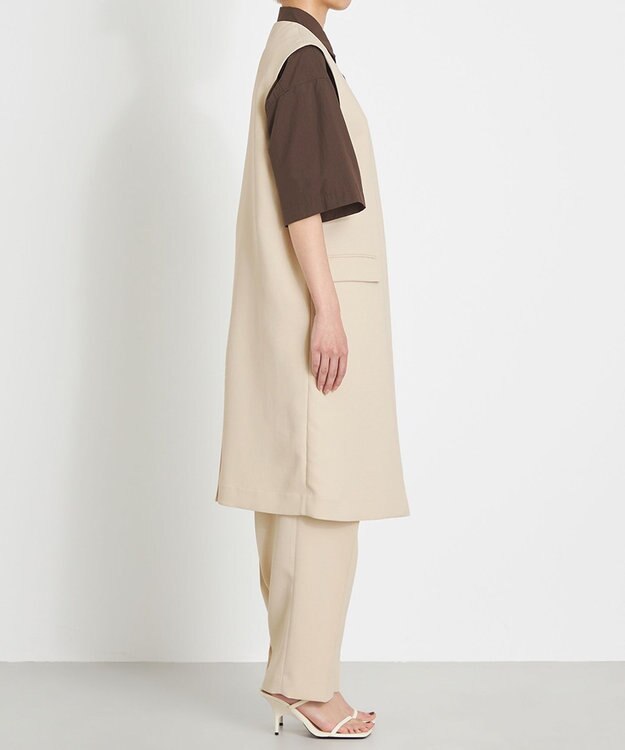 NAVE 【ReNAVE 吸水速乾】ホロウツイルベスト ベージュ