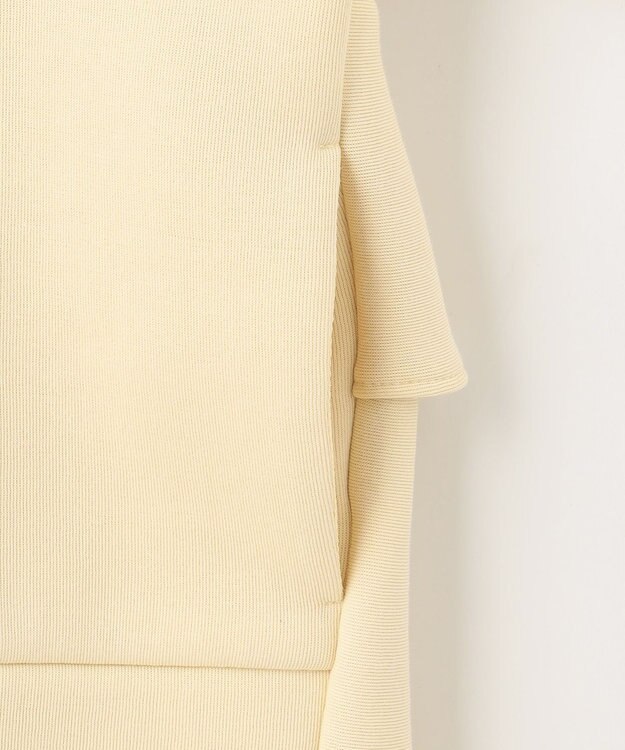 組曲 【人気商品入荷！】ダンボールジャージーバックフリル パーカー イエロー系