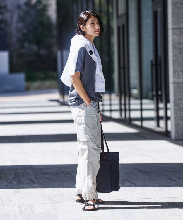 JOSEPH ABBOUD MOUNTAIN 【FILSON】TOTE BAG WITHOUT ZIPPER トートバッグ ネイビー系