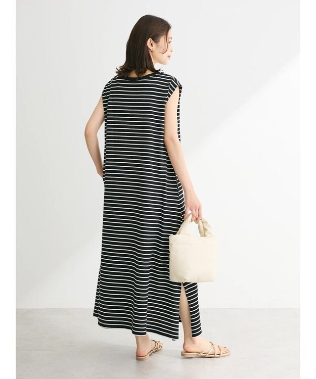 Green Parks ・ＳＵＧＡＲ　ＳＰＯＯＮ【ＣＯＯＬ】タックノースリワンピ Border