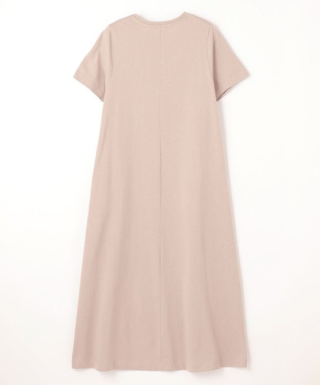 ANY L 【洗濯機可】Ａラインフレア ワンピース サンドベージュ