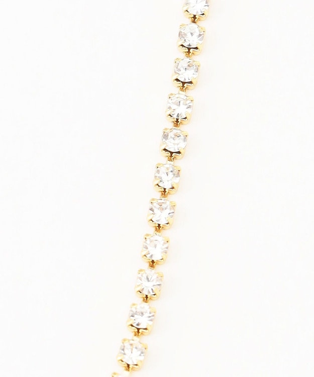 組曲 【2SET】ダイヤレーンプチパール ネックレス ゴールド系