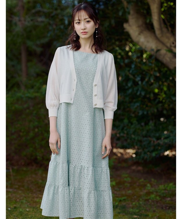 TOCCA 【星風まどかさん着用】STARRY SKY ドレス ライトグリーン系7
