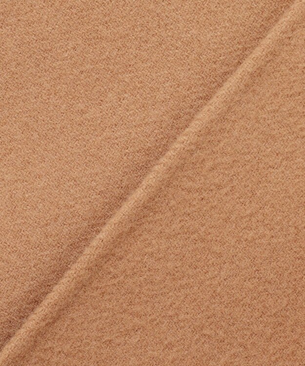 23区 S 【見上愛さん着用/Oggi12月号掲載】ウールライトリバー ポンチョシルエット コート キャメル系