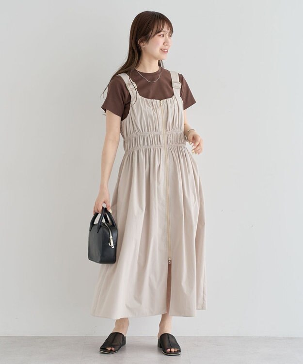 Green Parks フライスコンパクトＴシャツ Brown