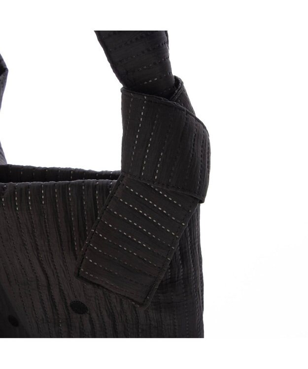 UNBILLION カシュカシュ cachecache / ラインドットワンショルダートート ブラック