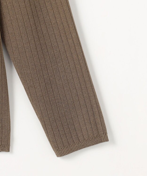 自由区 【アンサンブル対応】シアーシルクミックス カーディガン ブロンズ