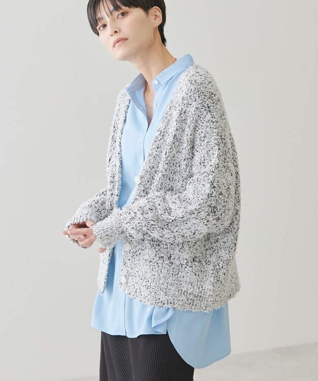 AMERICAN HOLIC テープヤーンカーディガン Mix