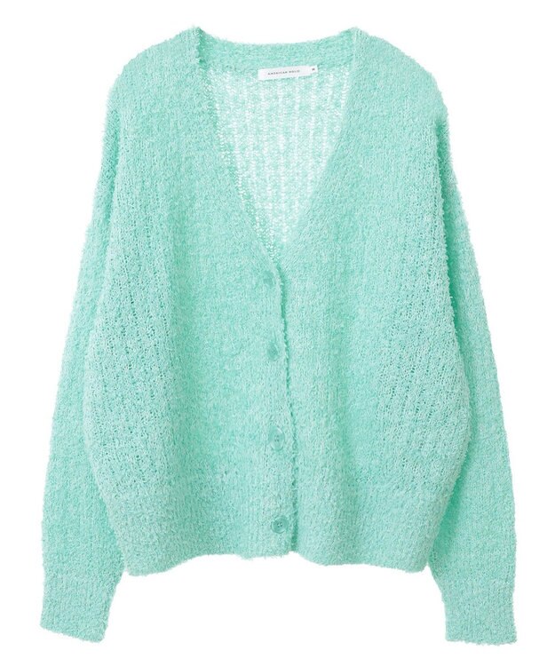AMERICAN HOLIC テープヤーンカーディガン Mint