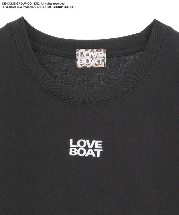 Green Parks ■ＬＯＶＥＢＯＡＴ　ロゴ刺繍ＴＥＥ Black