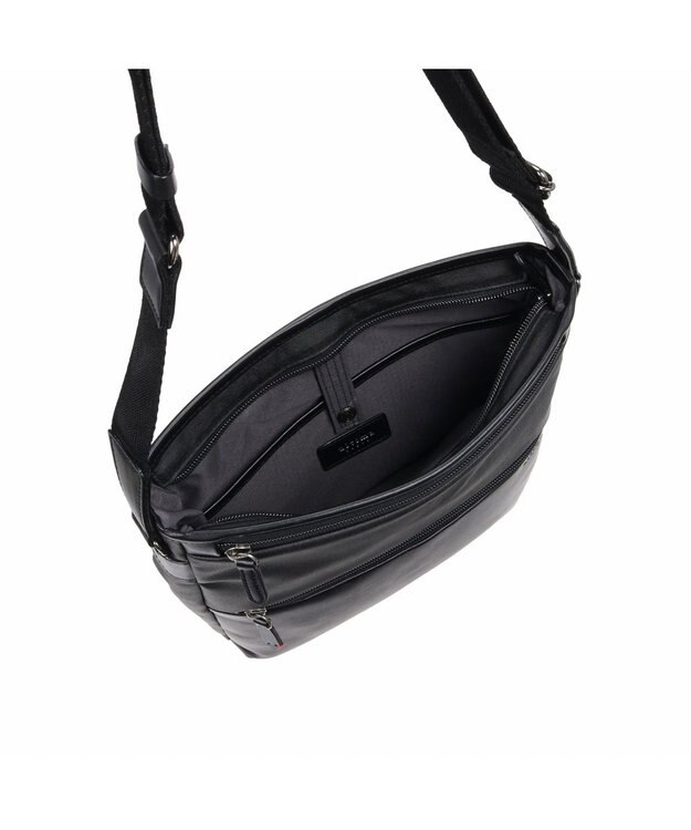 ACE BAGS & LUGGAGE ultima tokyo ディーノ ショルダーバッグ フロントファスナーポケット 68174 ウルティマトーキョー ブラック