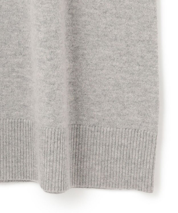 23区 L 【SLOW/一部店舗限定】ウールナイロンニット ワンピース ライトグレー系